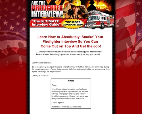Ace The Firefighter Interview!