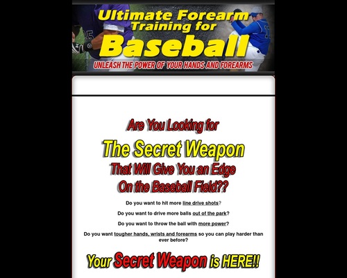 Ultimate Forearm Training for Baseball | The Secret Weapon of Baseball Strength Training to Immediately Change Your Performance on the Field | Forearm Strength for Baseball | Grip Training for Baseball